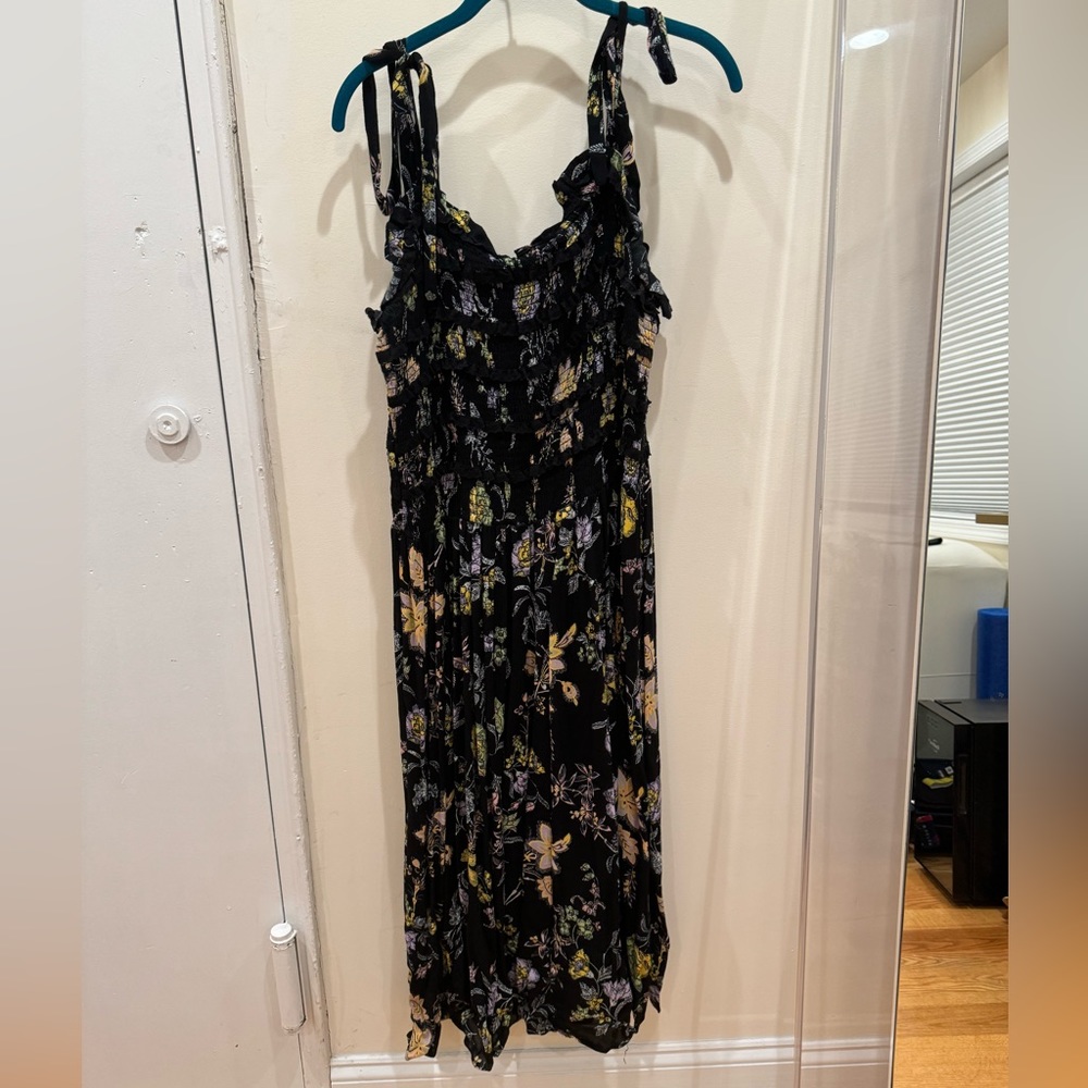 Free People Floral Midi Dress